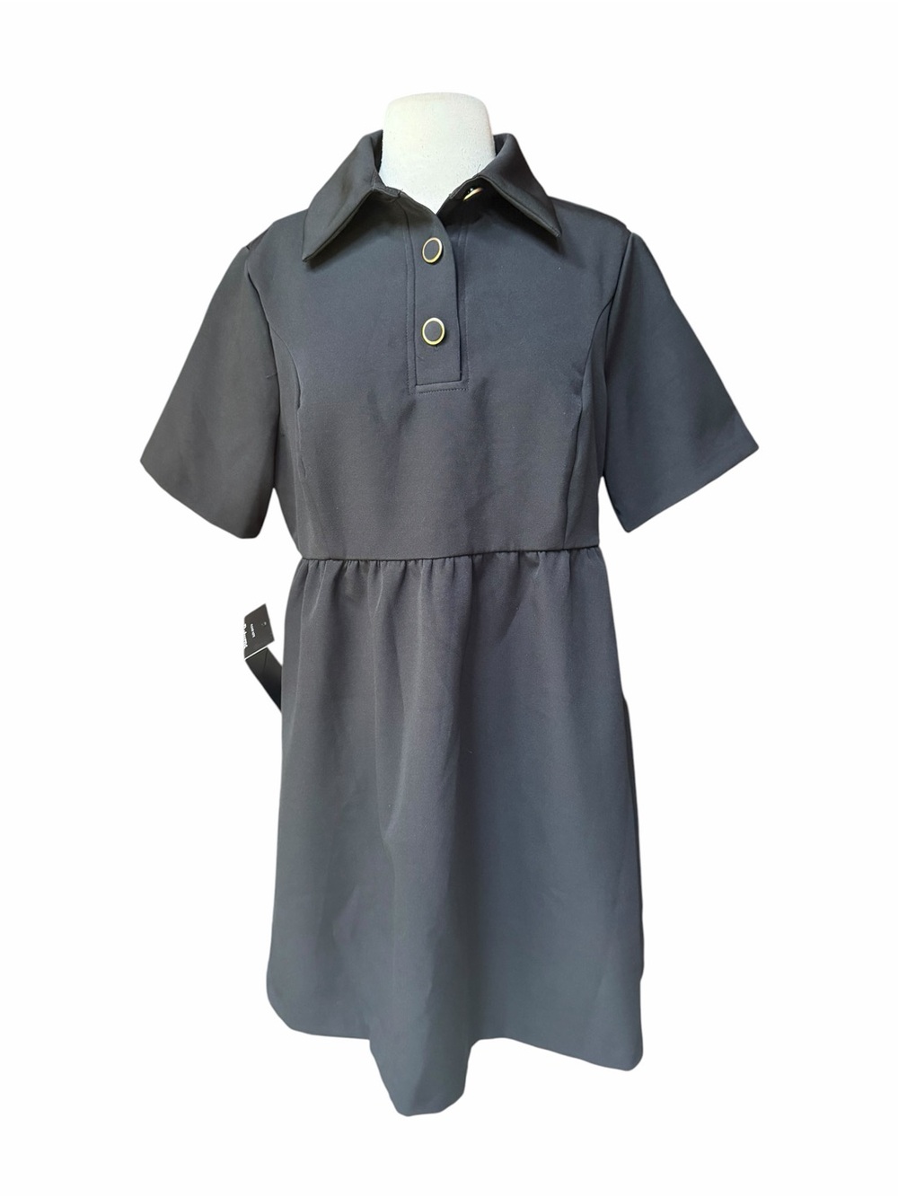 NWT Pomander Place Arnelle Black‎ Mini Dress